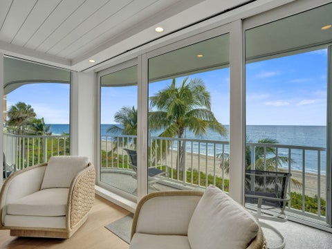 Tiny photo for 3211 S OCEAN Boulevard #402, Highland Beach, FL 33487 (MLS # B26089526)
