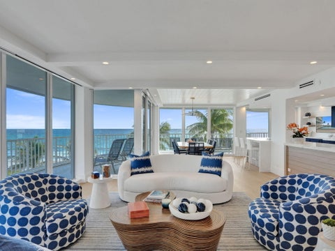 Tiny photo for 3211 S OCEAN Boulevard #402, Highland Beach, FL 33487 (MLS # B26089526)
