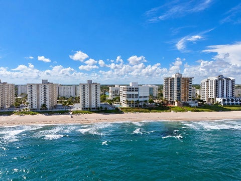 Tiny photo for 3211 S OCEAN Boulevard #402, Highland Beach, FL 33487 (MLS # B26089526)