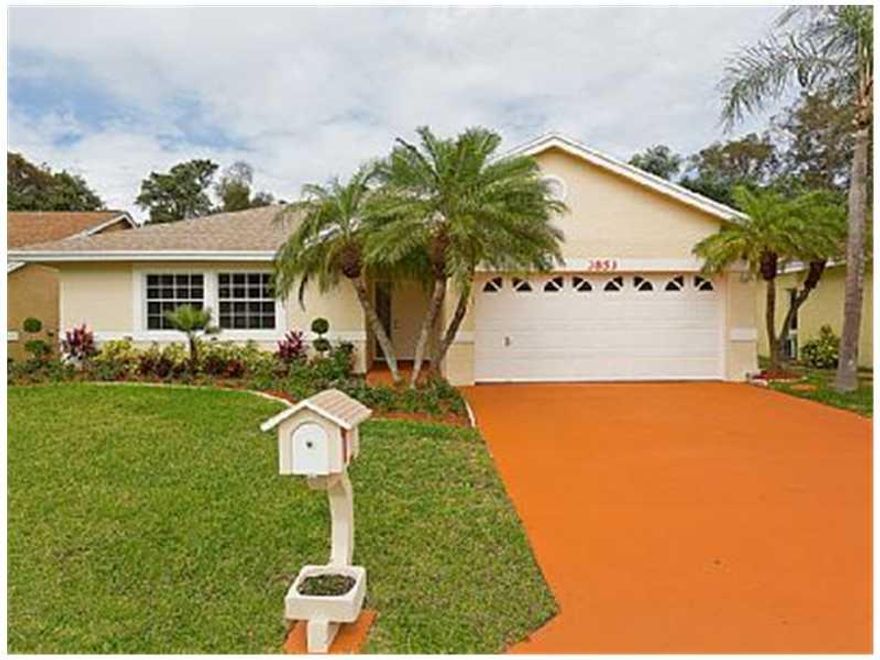 Welcome to this beautiful spacious   rental home, including a private heated pool with a double garage, located in Winston Park, Coconut Creek, bordering to Boca Raton. This house is completely renovated outside and inside, with exceptional quality, it of fers 4 good size bedrooms, 2 full bathrooms, a family room, dining room, all new stainless steel appliances (fridge, stove, dishwasher and microwave) and washer and dryer. Can be rented furnished or unfurnished,