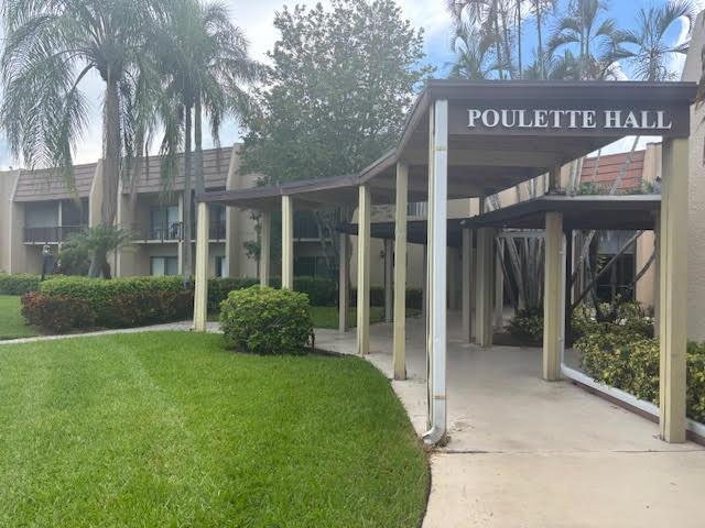 SPACIOUS 1 BR, 1 FULL BATH 1ST FLOOR CONDO IN SOUGHT AFTER FOUNTAINS COUNTRY CLUB. BATHROOM RENOVATED, AC 5 YEARS OLD. FRESHLY PAINTED. NEEDS UPDATING. HOA FEES INCLUDE, CABLE, INTERNET, WATER, TRASH, POOL. COUNTRY CLUB MEMBERSHIPS AVAILABLE FOR GOLF, SOCIAL ETC. CONVENIENT LOCATION, NEAR TURNPIKE, SHOPPING, RESTAURANTS, BEACHES. ALL AGES WELCOMED! NO MINIUM DP REQUIRED, NO MINIMUM CREDIT SCORE REQUIRED. CAN LEASE OUT 10 DAYS AFTER CLOSING