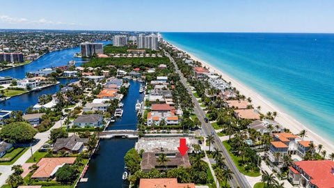 Tiny photo for 4310 S Ocean Boulevard #B, Highland Beach, FL 33487 (MLS # B26026242)
