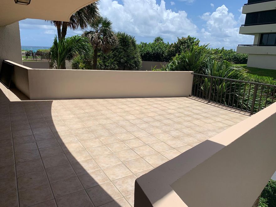 Located in Tower 1 Ocean views from the most spacious balcony for entertaining and relaxing.  Same level as pool just steps away, one flight down to exerciser room. All new marble floors featuring a open concept, dinning area, a working galley kitchen with breakfast area. A split bedroom floor plan for privacy , master bedroom with king size bed, walk in closet  soaking tub. Guest BR. has two twin beds. Keeping yourself fit feature pool, tennis courts, fitness facilities, sauna & direct beach access Available immediately $2200 a month annually, $4400 seasonally.