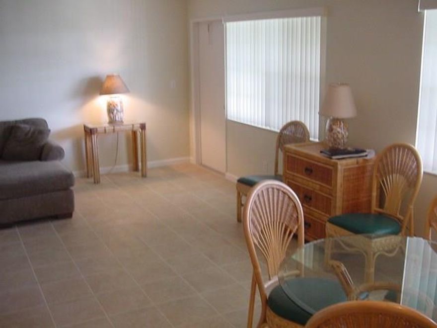 UPDATED 2 BEDROOMS, 1 BATH IN DESIRABLE MAYBURY MANSIONS. TILED FLOOR THROUGHOUT, BEAUTIFUL BATHROOM, WALK-IN CLOSET, GREAT LOCATION EAST OF US1. CHARMING GARDEN WITH POOL, JACUZZI AND BBQ.