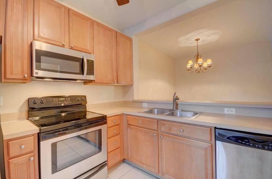 GREAT INVESTMENT PROPERTY!!! Beautiful 3 bedroom, 2.5 bath townhome with garage in highly desirable Boynton Oasis community.  This unit has fairly new stainless steel appliances, Ac unit and hot water heater under 6 months old, hurricane protection throughout, lots of storage space, closet organizers , neutral tile downstairs and laminate flooring upstairs. Master bedroom is on the first floor with two closets and a spacious master bath. Screened in patio with some green space behind. Investor friendly community with no waiting period to rent. Community offers a swimming pool. Monthly maintenance of $343.55 includes landscaping, roof maintenance, exterior insurance, and maintenance of common areas.  The lease on the current resident ends 11/30/2019 and rent is $1700 a month