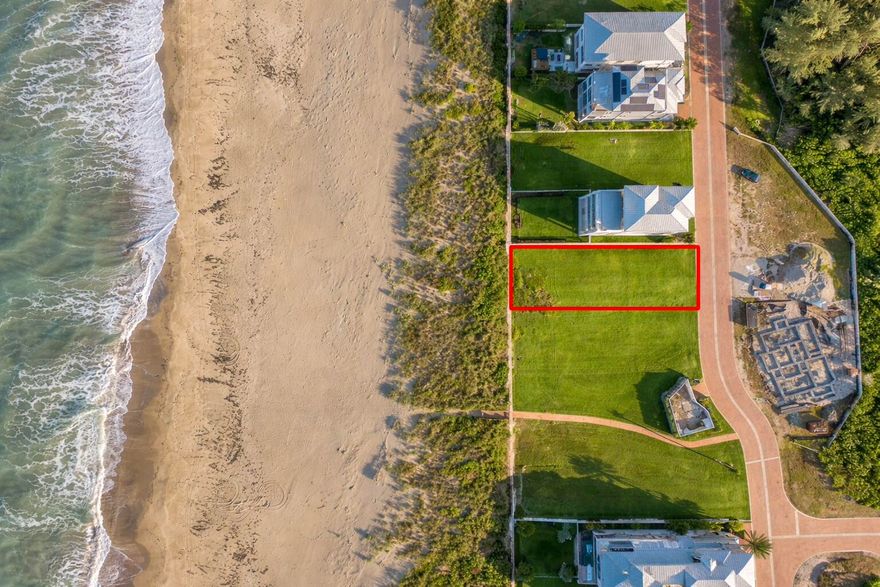 BACK ON MARKET (due to no Short-Term Rentals allowed. 1mo+ lease minimum). MOTIVATED SELLER and can share examples of building plans! BEAUTIFUL views and soothing sounds on this OCEANFRONT and RIVER VIEW lot in gorgeous Hutchinson Island. This vacant lot in the quiet, gated community of Watersong, offers the rare opportunity to bring your coastal dream home to life. You are only one lot away from the private community beach walkway so have your toes in the sand within minutes or enjoy a short walk to the relaxing community pool. Whether it's sunrise coffee on your private balcony or sunset strolls along the shoreline, every day can feel like a vacation while also only being 2 hrs south of Walt Disney World and all Orlando theme parks or 2 hrs north of Miami. Welcome to the FL lifestyle!