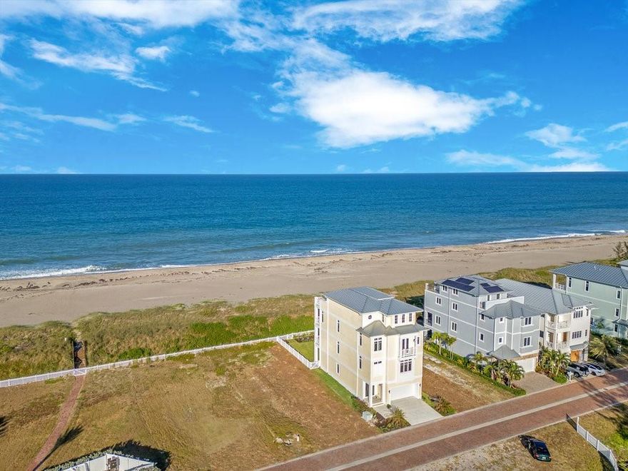 BEAUTIFUL views and soothing sounds on this OCEANFRONT lot in gorgeous Hutchinson Island. This oceanfront vacant lot in the quiet, gated community of Watersong, offers the rare opportunity to bring your coastal dream home to life. You are only one lot away from the private community beach walkway so have your toes in the sand within minutes or enjoy a short walk to the relaxing community pool. Whether it’s sunrise coffee on your private balcony or sunset strolls along the shoreline, every day can feel like a vacation! Centrally located 2 hours south of Orlando and 2 hours North of Miami, you can be at world-renowned theme parks or beaches in no time! Opportunities like this are few and far between so make your dreams of panoramic ocean views and coastal elegance a reality today!