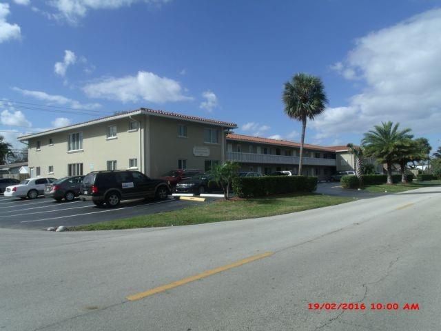 Amazing 2 bedroom/2bath apartment bike distance to the ocean and many restaraunts. The building and all apartemnts were converted and remodeled in 2006. Well kept building. Just down from the construction at 56th street and Federal Highway for the Westminister Acadmey. You can rent right away or make it your home. Most tenants stay multi years. No amenities but that keeps the maintenance lower than most. 2pets with combined weight of 35 lb. 2_parking spots just below your balcony. All impact windows and doors. Move in condition, just painted. Nuetral tile floors were deep cleaned. New community washers and dryers on each floor, however there are hook up in the unit for a small washer and dryer. Custom closets in unit, Stone counters in kitchen and baths,
