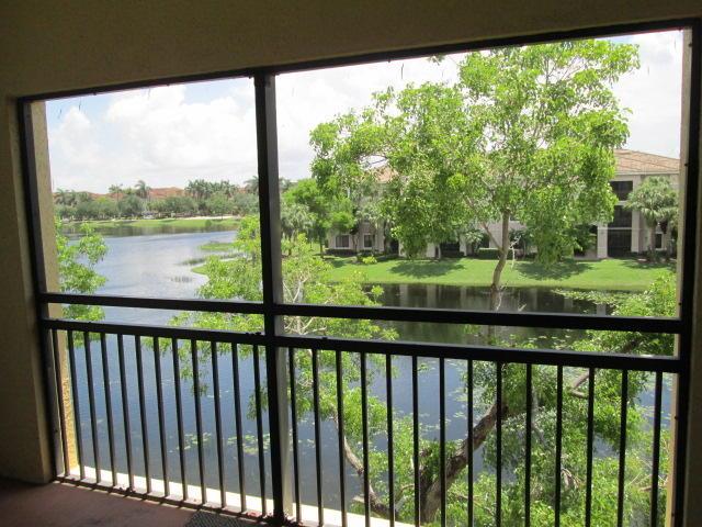 Peaceful waterview from your balcony on the top floor of this 1 Bedroom condo in the heart of Palm Beach Gardens. High ceilings, bar counter in kitchen, plus separate dining area, very well kept carpeted areas. Ist, last and security required. HOA requires a 630 credit score. Apply through Rent Spree