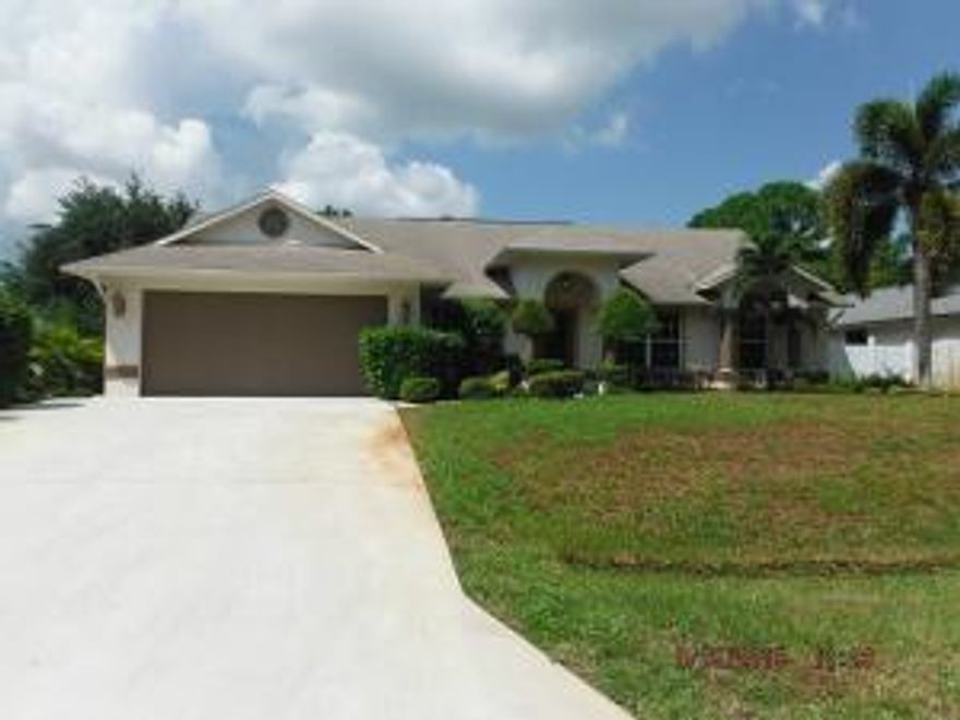 Spacious 3 bedroom 2 bath CBS pool home has ceramic tile throughout.  Freshly painted inside and out, new AC, new water heater, new appliances, new pump and pressure tank for the spinkler system that covers the front yard.  With blinds and/or verticals on all windows this home is ready for occupancy. HomeSteps financing is available. This property is eligible under the Freddie Mac First Look Initiative through 08/15/2015. Investor offers will be eligible for consideration on 08/16/2015.