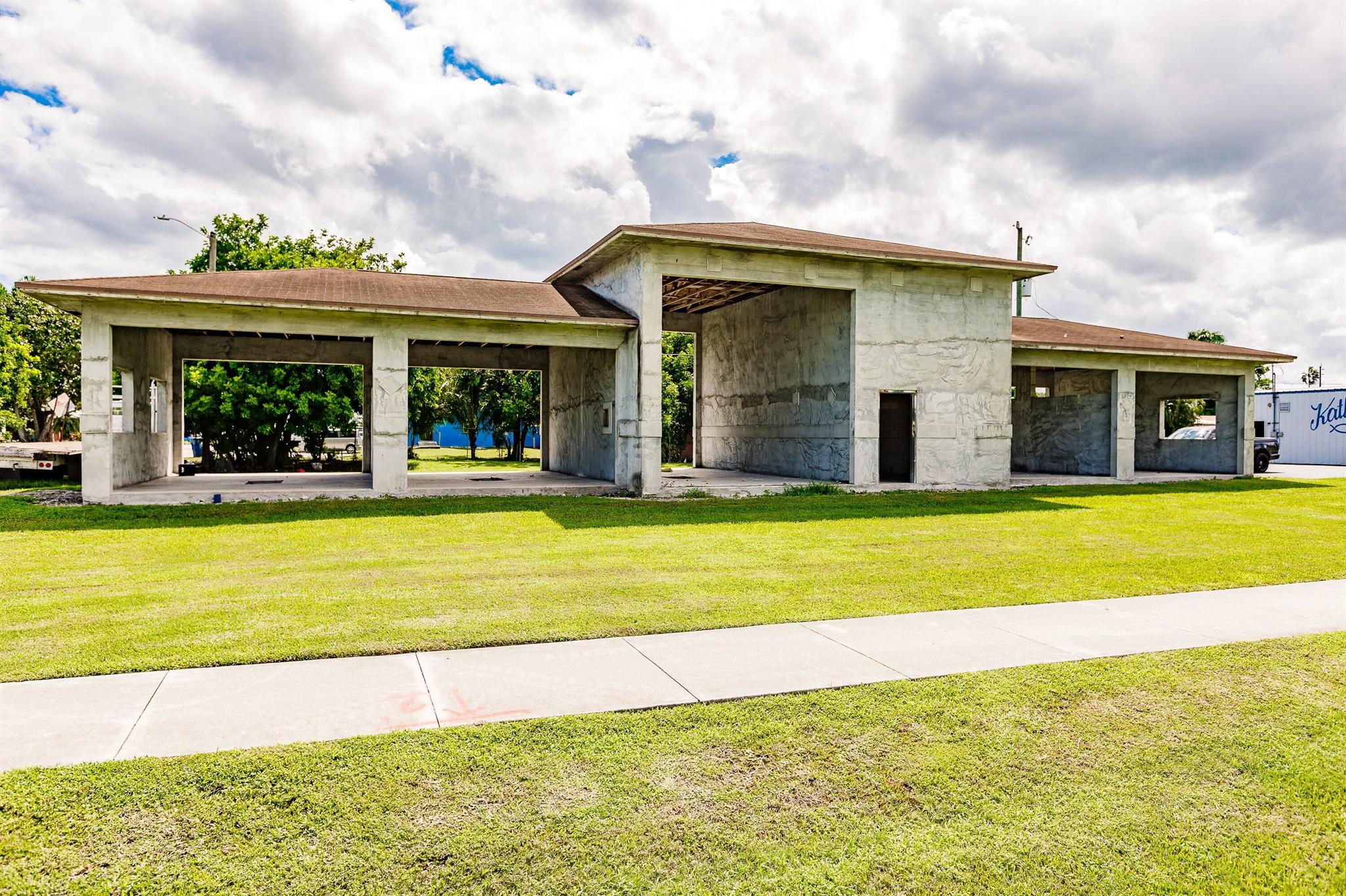 Redevelopment opportunity. Property in shell condition with several possible uses. Zoned B-2 great for offices, retail, social clubs, funeral homes, banks, restaurants etc...