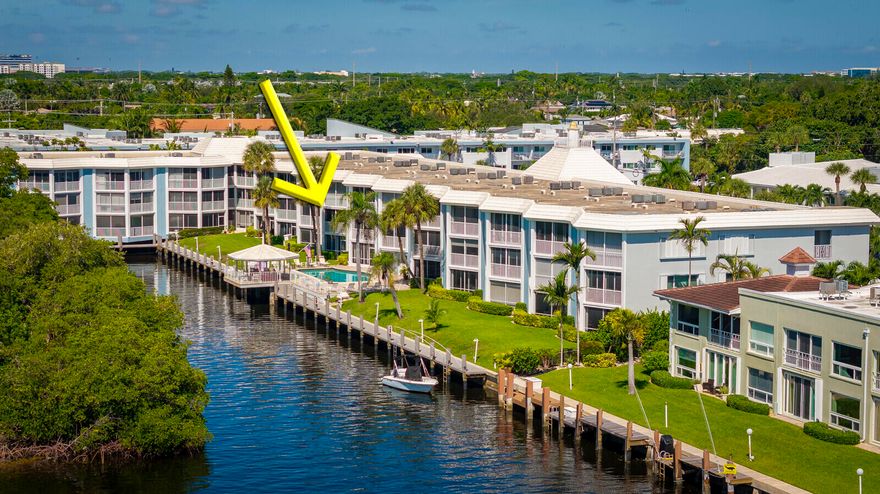 MOVE IN READY!! Waterfront condo in Boca Raton. Furniture neg. This move-in ready 2BR/2BA condo boasts Intracoastal and preserve views. Enjoy an open-concept kitchen with modern appliances, crown molding, plantation shutters, hardwood floors, and tile in kitchen/baths. The glass-enclosed patio doubles as a den or office with breathtaking water views. Elevator bldg. Resort-style amenities include a waterfront pool, common dock, and recreation room. ESA pets welcome and pets under 30lbs. HOA covers water and more. Located next to John Rutherford Park, less than 2 miles to Mizner Park, approx. 2.5 miles to FAU and 4 miles to Lynn U. Also, 7 miles to Delray's Atlantic Ave, and beaches--your slice of paradise awaits!! This condo comes with a 1year appliance home warranty!! Inquire