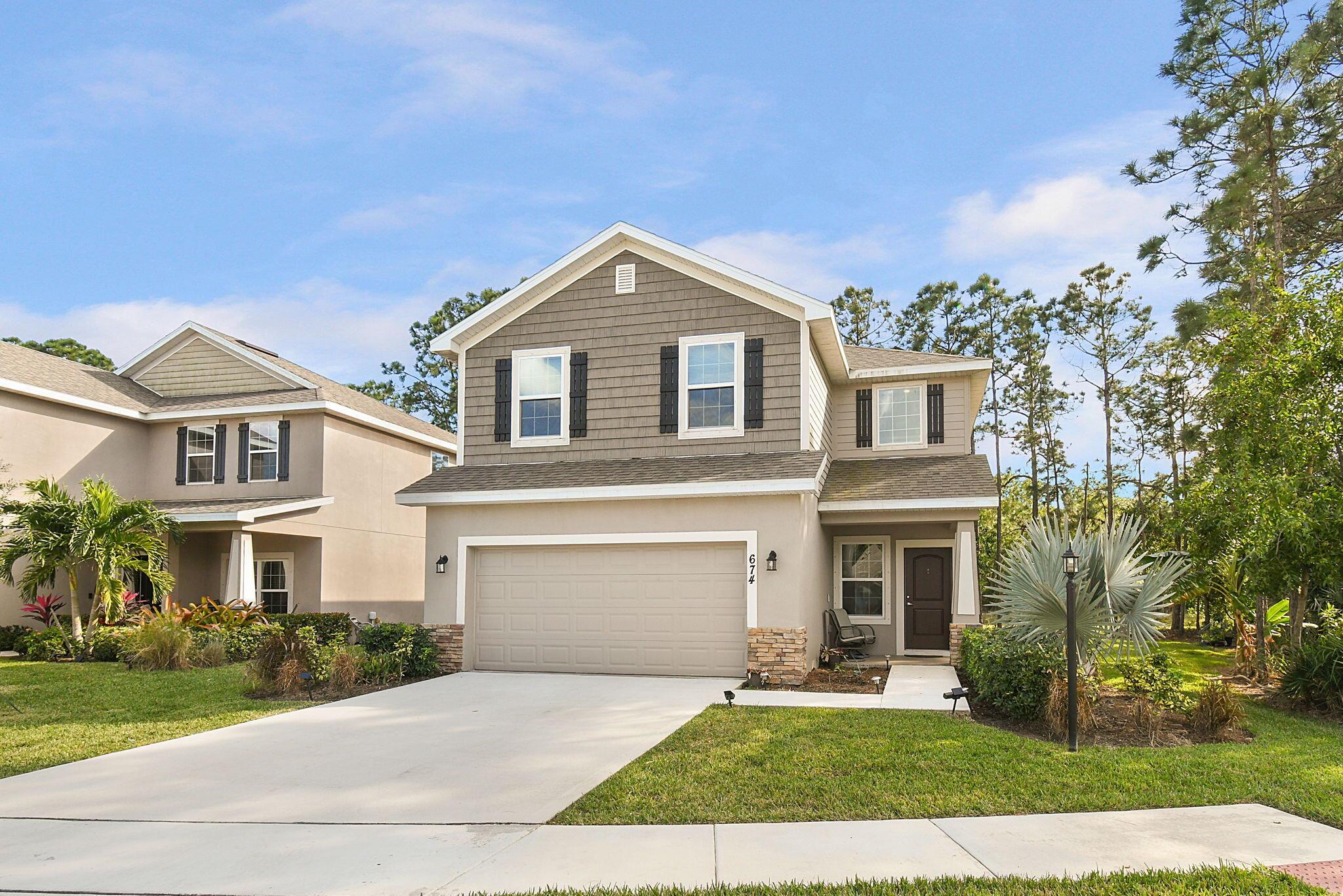 SELLER TO PAY OFF SOLAR PANELS AT CLOSING! Come take a look at the tranquility of River Place and how you can spread out and make this canvas your own! Less than 2-years this almost new home is ideal to enjoy the serenity and privacy of the preserve behind and to the side of you. See how nature has hugged this community when you enjoy the walking trails, the outdoor leisurely spaces, and take in the laid back South Florida lifestyle while being minutes to major highways. Ideal for gathering, this open floorplan is perfect for entertaining! 4/2.5/2 and solar panels that will save you every month on your utility bill - Florida sunshine put to good use! Have a boat or an RV? There is community parking available for your toys! Call to schedule your private showing.