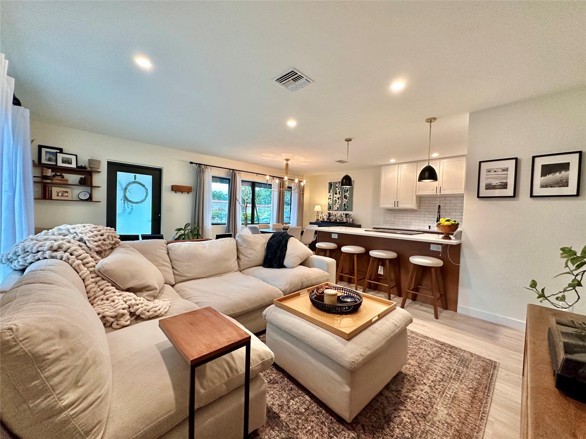 Investor-Ready| $70K Gross Income | Modern Fully Remodeled and Semi Furnished Duplex. An exceptional opportunity walking distance to Wilton Drive. Both units are 2 bed /1 bath. Entire duplex was remodeled with modern finishes, impact windows and doors throughout, new PVC plumbing, separate meters, updated electrical, newer roof, separate in-unit washers & dryers, & private fenced backyards. Currently 505 is lease through November($2,650/month) and 501 is empty for owner occupied or $3,200+/month lease opportunity, but also operated as a successful Airbnb. Ideal for owner-occupants or investors looking for immediate income and no deferred maintenance. Enjoy close proximity to restaurants, bars, art galleries, Publix, and CVS. Easy to show.