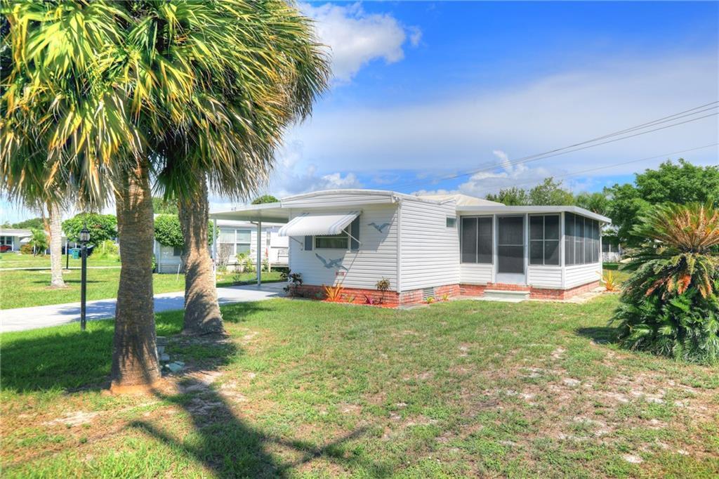 Priced to sell. Come and enjoy resort style living with all the amenities Barefoot Bay has to offer. This 2/2 home is being sold TURN KEY. Won't last long!
