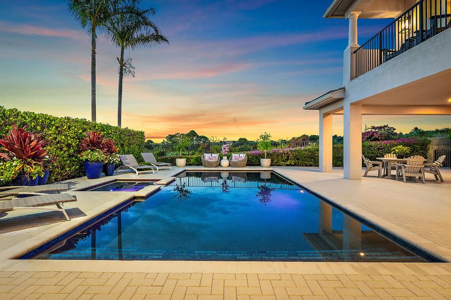 Welcome to your private oasis! Nestled on a serene lot overlooking the lush Juno Preserve, this stunning 5-6 bedroom offers the ultimate in luxury living--just 1 mile from the beach & some of the area's finest restaurants.Enjoy spectacular sunsets from your gorgeous saltwater pool, surrounded by nature & designed for both privacy & entertaining. Whether hosting guests or enjoying a quiet evening, the expansive outdoor living space is the perfect backdrop.A grand staircase that makes a dramatic statement in the foyer. A gourmet kitchen with a marble center island flows seamlessly into the FR & casual dining area, while a formal living & dining room provide the perfect space for holidays & special occasions.The MB suite is a true spa retreat. One of Juno's most coveted locations.