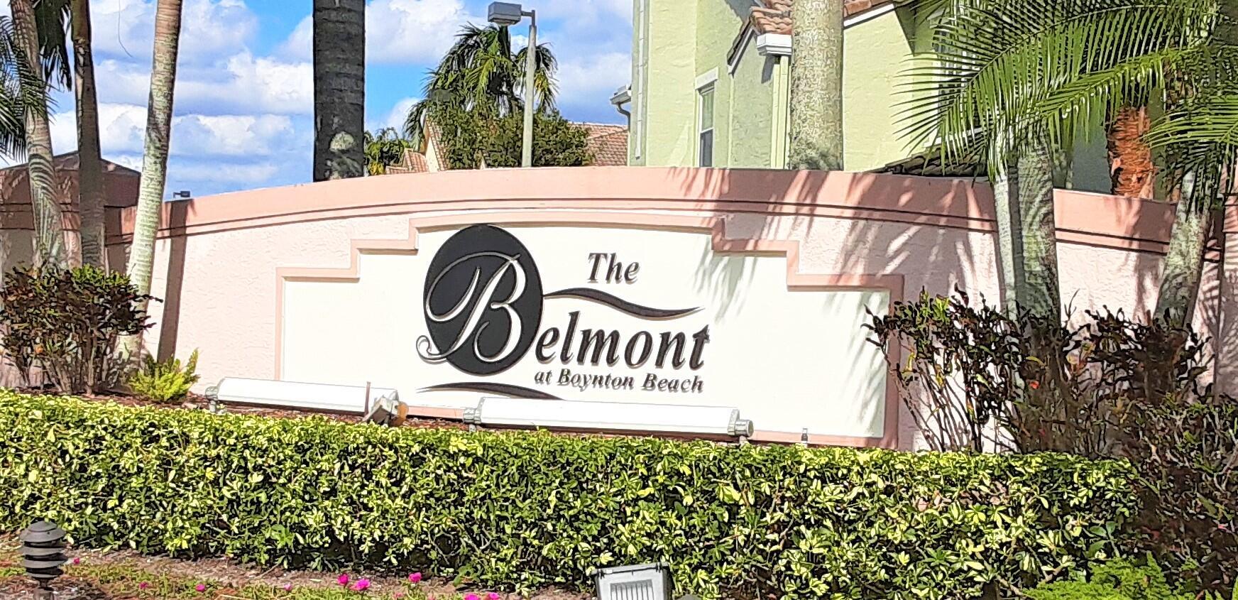 RESIDENCES OF BELMONT AT BOYNTON BEACH CONDO - Residential Lease