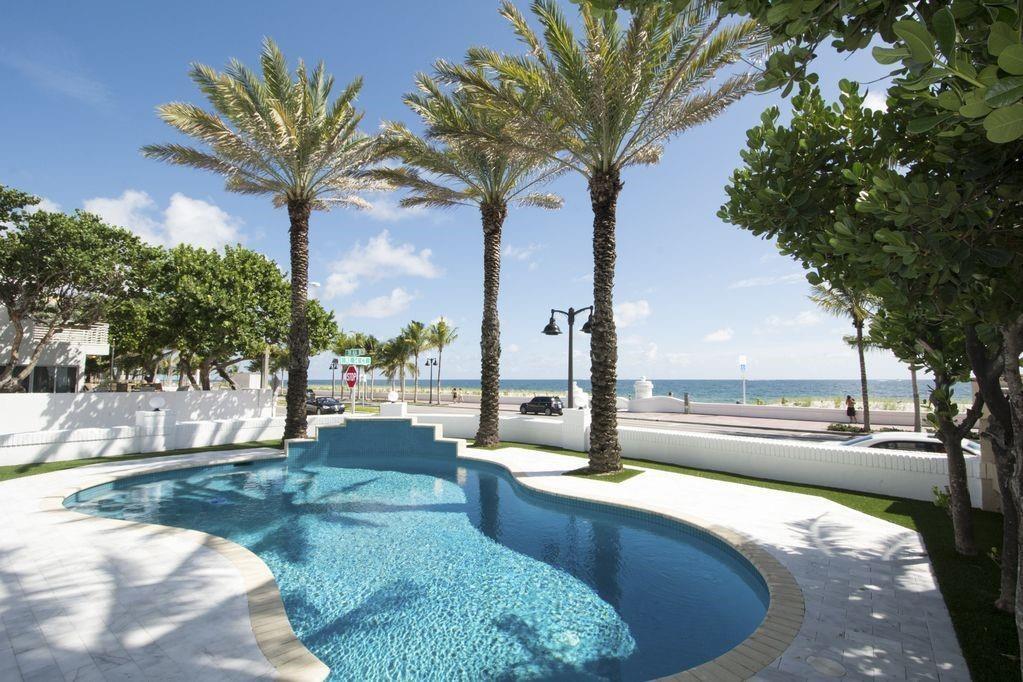 Spectacular ocean views in the heart of Ft. Lauderdale's beach. Five bedrooms with five baths All impact windows. Two Car garage. Spacious pool and deck with dramatic ocean views and sunrises .Easy walk to shops, restaurant and Birch State Park. Great School district. You will feel you are in vacation every day. Monthly, weekly and longer-terms rental available.