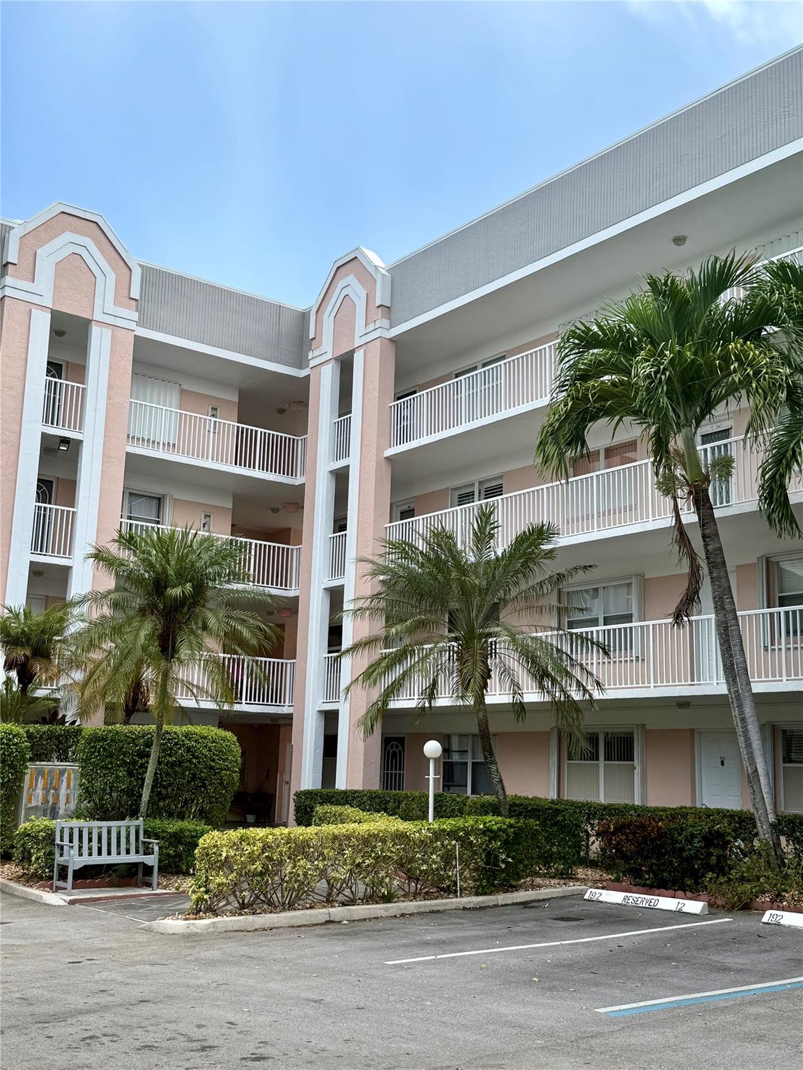 Welcome to this stunning 2-bedroom, 2-bath first floor apartment. Located in a sought-After 55+ Community of Sunrise Lakes Phase IV. Enjoy an open and spacious layout, freshly painted, featuring a brand-new kitchen with modern cabinetry, sleek countertops, and stainless steel appliances, perfect for cooking and entertaining, Terrace overlooks golf and water views, parking spot outside your door. Washer and dryer inside the unit. Both bathrooms tastefully remodeled with contemporary finishes. Located in a well-maintained 55+ community, residents enjoy a peace of mind lifestyle in a golf community with access to exclusive amenities such as a clubhouse with non-stop activities, theater, fitness, pool, sauna, hot tubs, billiards, shuttle bus and more. This home is move-in-ready a must see!