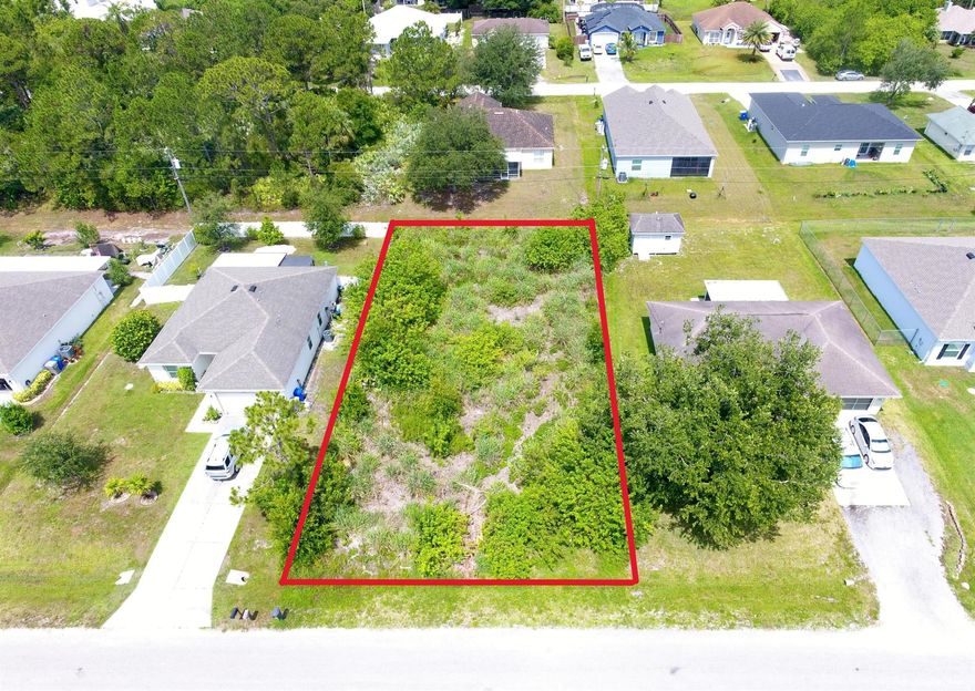 Build your dream home on this desirable quarter-acre lot nestled in the heart of Vero Lake Estates. Surrounded by well-maintained homes, this spacious parcel offers the perfect setting to bring your vision to life. Located just minutes from shopping and dining, and only a short drive to the beautiful Sebastian beaches, the property blends everyday convenience with the charm of a welcoming neighborhood. With its attractive price point and ideal location, this is a rare opportunity to create the lifestyle you've been waiting for in a peaceful, well-loved community.