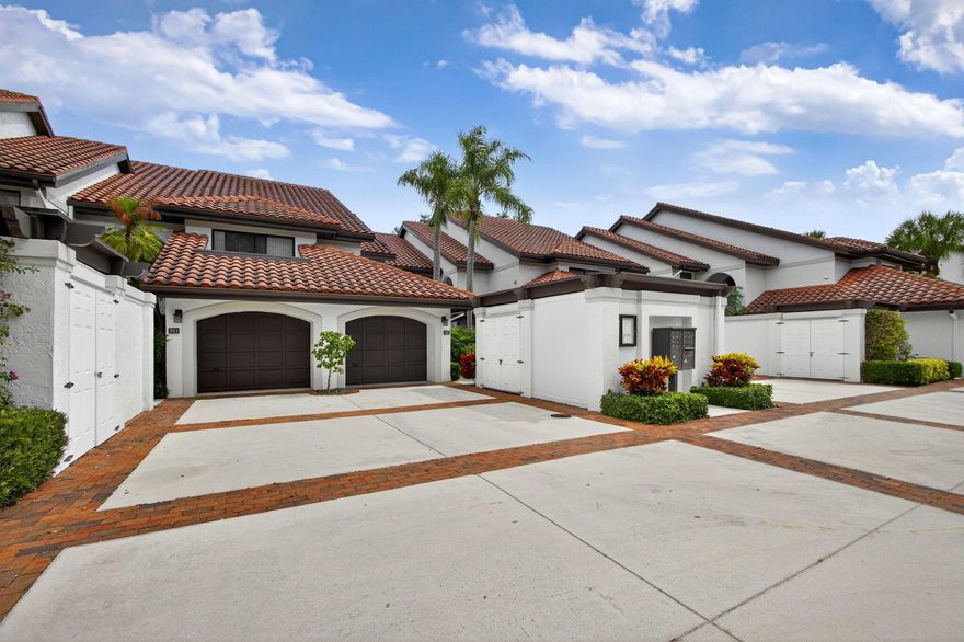 Enjoy spectacular golf course views from this beautifully updated first-floor condominium located in the desirable Trader's Crossing community within the exclusive, gated enclave of Jonathan's Landing. This light-filled two-bedroom, two-bath residence offers a thoughtfully designed layout with tiled, wood-look flooring throughout and the convenience of no stairs. The spacious master suite overlooks the golf course and features a walk-in glass shower and generous walk-in closets. The open-concept living and dining areas flow seamlessly into the updated eat-in kitchen and enclosed patio with glass windows, offering additional living space and serene views of the 9th hole. The perfect blend of comfort, style, and convenience.  Additional highlights include a golf cart garage and​​‌​​​​‌​‌​​​‌‌​​​‌‌‌​​‌​​‌‌​​​​ an