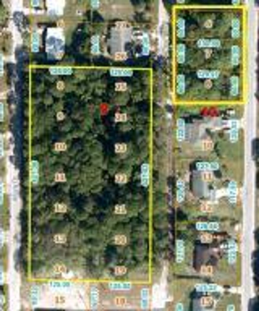 17 Vacant Lot Package available to build single family, multi-family, or apartments!Calling all Builders and Investors! Property has site plan for duplexes/multifamily.  Located in Fort Pierce close to Rte 1. The lots have been annexed to the city. Water & City Sewer Avail. Great opportunity for rental properties! Main parcel of 14 lots is 2.41 acres plus an additional 3 lots located on Duban/7th Ave close by.