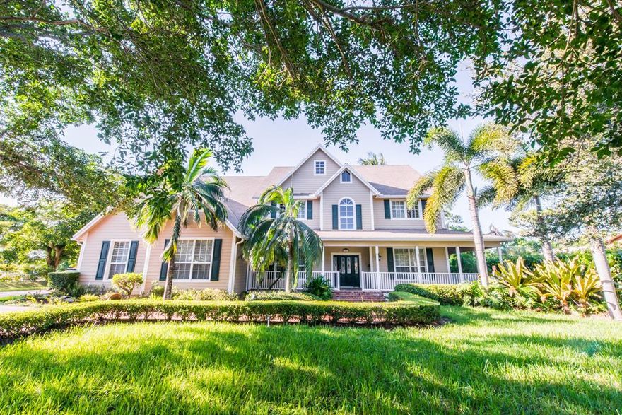 This stunning custom built home is an absolute must see. Nestled on a half acre, this five bedroom, five and a half bath, three car garage home is sure to have the space you need. This true chef's kitchen boast top of the line appliances, with a natural gas six burner cook top, double oven, built in wine fridge and more. This home is great for entertaining with a 20x40 in wine fridge and more. This home is great for entertaining with a 20x40 in ground pool, large wrap around porch, screened in outdoor patio, with a built in grill and huge formal dining room. This home is priced to sell. Priced below Zillow's Zestimate.