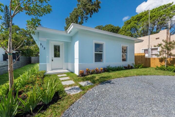 Enjoy modern living in this nearly new 3-bedroom, 2-bath home in Lake Worth Beach! Built in 2022, this residence offers almost 1,100 sq. ft. of bright, open living space with vaulted ceilings, impact windows, and a stylish kitchen featuring granite countertops and stainless steel appliances. The master suite provides comfort and privacy, while a full-size washer/dryer and tankless water heater add convenience.Just minutes from Downtown Lake Worth Beach, the Intracoastal, and the ocean, you'll have easy access to shopping, dining, and entertainment. No HOA restrictions. Don't miss the opportunity to lease a modern home in one of Palm Beach County's most vibrant communities!
