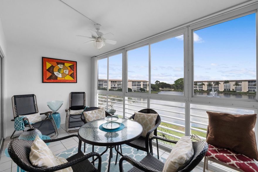 Enjoy breathtaking views from your private balcony in this well-maintained, move-in ready unit located in the highly sought-after Bermuda Village. The balcony features hurricane shutters for added protection. This active community offers a non-membership country club lifestyle with amenities including a pool, barbecue area, fitness center, clubhouse, and shuttle bus service, along with year-round social events. Conveniently located near major shopping, supermarkets, and main roads. Building does not charge for washer and dryer. Seller is offering 1 year Home Warranty after closing.