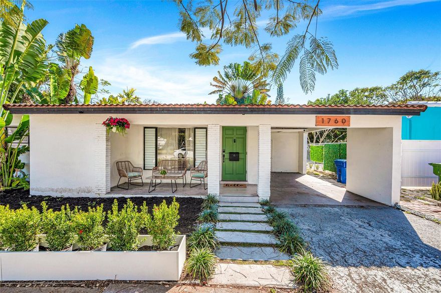 Centrally located corner-lot home in the desirable Lake Ridge area, just minutes from the beach, shopping, and dining. This versatile property offers a flexible layout with a separate studio/in-law suite featuring a private entrance and full bathroom, ideal for rental income, extended family or guest use. The main residence includes three bedrooms, comfortable living areas, and a functional layout with room to personalize. The backyard offers an opportunity to create your own outdoor retreat, while the prime location provides convenient access to everything Fort Lauderdale has to offer. Perfect for first-time buyers, multi-generational living, or buyers seeking additional income to help offset ownership costs. The home has seen various updates and improvements over time.