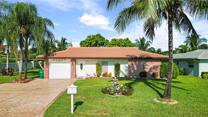 Step into this stunningly updated 2-bedroom, 2-bathroom property.  Features a BONUS room that can serve as a den or a guest bedroom. Situated on a desirable corner lot with serene canal views, this property offers the perfect blend of comfort, style, and peace of mind. Recent upgrades include: Newer 2020 roof and impact windows for durability and security. Renovated flooring, kitchen, and bathrooms with modern finishes. Updated electrical panel and newer tankless water heater for efficiency.  The 1-car garage is complemented by a spacious and newer driveway with parking for up to 5 vehicles.
Located in a welcoming 55+ community, this home combines low-maintenance living with beautiful surroundings.
Don’t miss the chance to own this move-in ready waterfront gem!