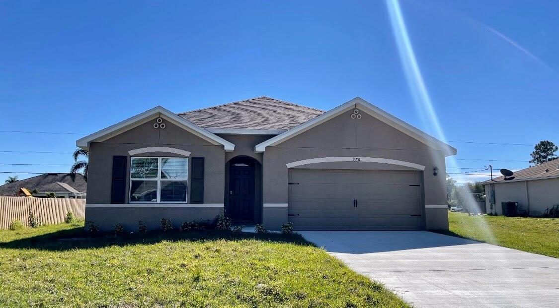 Welcome to this beautiful and functional SMART HOME featuring a desirable ranch-style design. This thoughtfully designed home offers 4 spacious bedrooms, 2 full bathrooms, and a 2-car garage--perfect for comfortable living and entertaining.The open-concept floor plan boasts a generous family room that flows seamlessly into a casual dining area and a stylish island kitchen, ideal for gatherings and everyday living. The secondary bedrooms include oversized closets, providing ample storage space for all your needs.Enjoy the convenience of smart home technology in a home that blends modern comfort with practical living. Don't miss this opportunity to lease a move-in-ready home with plenty of space and charm!