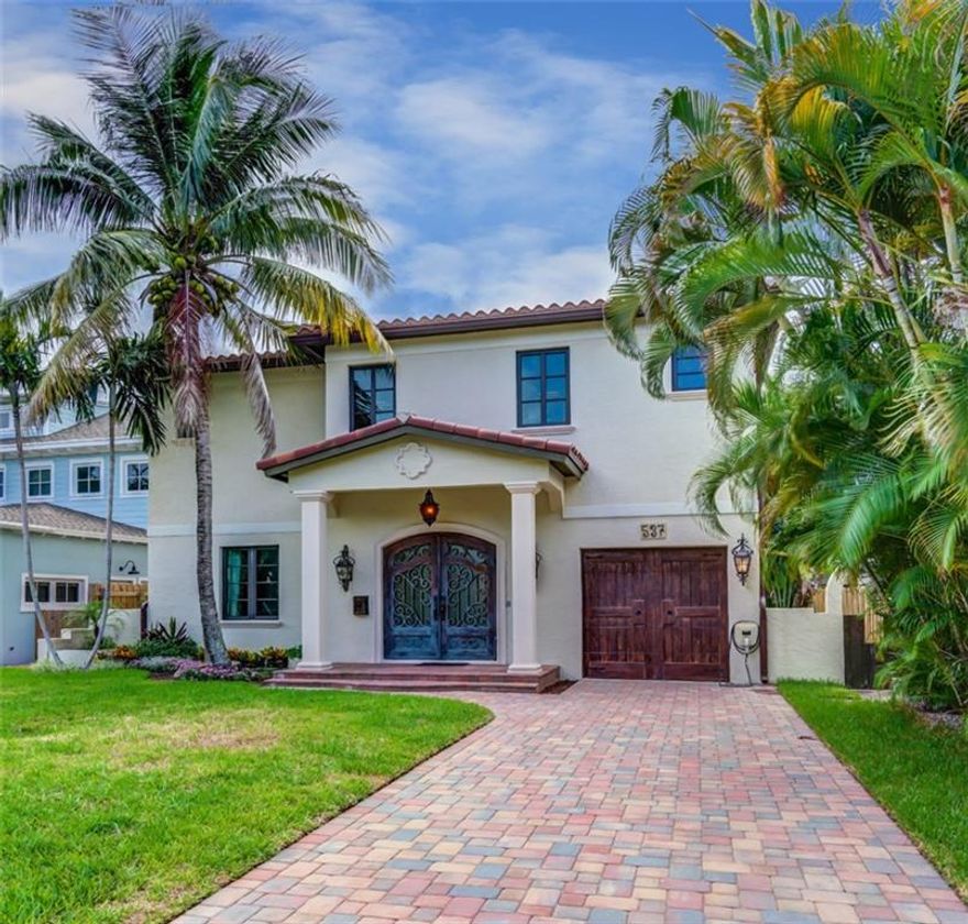 EXQUISITE 2 STORY VICTORIA PARK HOME!  STUNNING CUSTOM LAYOUT W/HIGH END FINISHES & FEATURES THROUGHOUT!  AMAZING ENTERTAINING SPACE!  CUSTOM KITCHEN FINISHED W/HIGH-END CABINETRY,  PROFESSIONAL APPLIANCES & NATURAL GAS.  HIGH CEILINGS & HARDWOOD FLOORS.  HUGE OWNER’S SUITE W/SITTING AREA, WALK-IN CLOSET & BATHROOM W/JACUZZI TUB.  FIRST FLOOR JR. SUITE W/WALK IN CLOSET & FRENCH DOORS THAT LEAD TO THE LUSHLY LANDSCAPED YARD.  ALL IMPACT WINDOWS & DOORS, NEWER ROOF & LANDSCAPING!  ROOM FOR A POOL! MUST SEE!