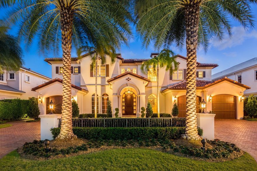 Newer, deepwater, custom home by SRD Build Corp. Situated on a grand canal, this home features long water views, southern exposure, and every imaginable amenity. Home comes complete with turnkey decor by P&H Interiors. Other features include grand second story master, 5 bedrooms with ensuite bathrooms, office, covered loggia, state of the art clubroom, chefs kitchen, and Smart Home technology. Furnished price at $9,495,000.