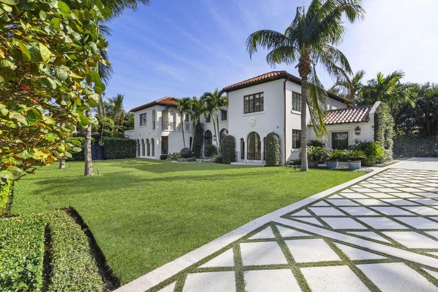 Well located on one of Soso's most beautiful lake Blocks, this 1920s Mediterranean has been restored to the highest level with today's most desirable finishes. The main house has a wonderful three-bedroom floorplan including a Gracious primary suite with two luxury baths and closets. The kitchen has every top level, appliance, quality cabinetry and overlooks a beautiful breakfast area and spacious family room.  There is a spacious two-story living room /dining room and stunning hardwood floors throughout.  On an oversized lot, the grounds of this property are magnificent! A covered loggia and oversized pool enhance the east side of the property. The west side has a separate structure with a three-car garage, storage, and a fabulous one bedroom one bath apartment on the second level. The house has natural light with many windows, all impact. Its many extras include: a full house generator, five zones of air-conditioning, stunning custom hardware and much more.