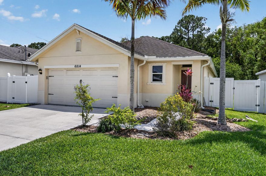 Discover this meticulously maintained 3BR/2BA home in the heart of Jupiter. This residence is designed for comfort and efficiency and features a large 450 sq. ft. covered/screened-in patio which creates the ultimate Florida outdoor living space. The patio leads to a fully fenced, private backyard that offers plenty of room for pets and play. The home also includes an air-conditioned 2-car garage—perfect for cars, a workshop, office or home gym. The attic has a radiant barrier to help keep utility costs low year-round. This home is walkable to A- Rated Limestone Creek Elementary School and is just minutes from I-95 for an effortless commute. Enjoy living moments away from Jupiter's world-class beaches, Harbourside dining on the intra-coastal, and the Loxahatchee River.