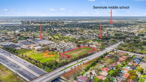Tiny photo for 5581 SW 13th Street, Plantation, FL 33317 (MLS # B26000829)