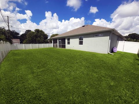 A home in Port St Lucie