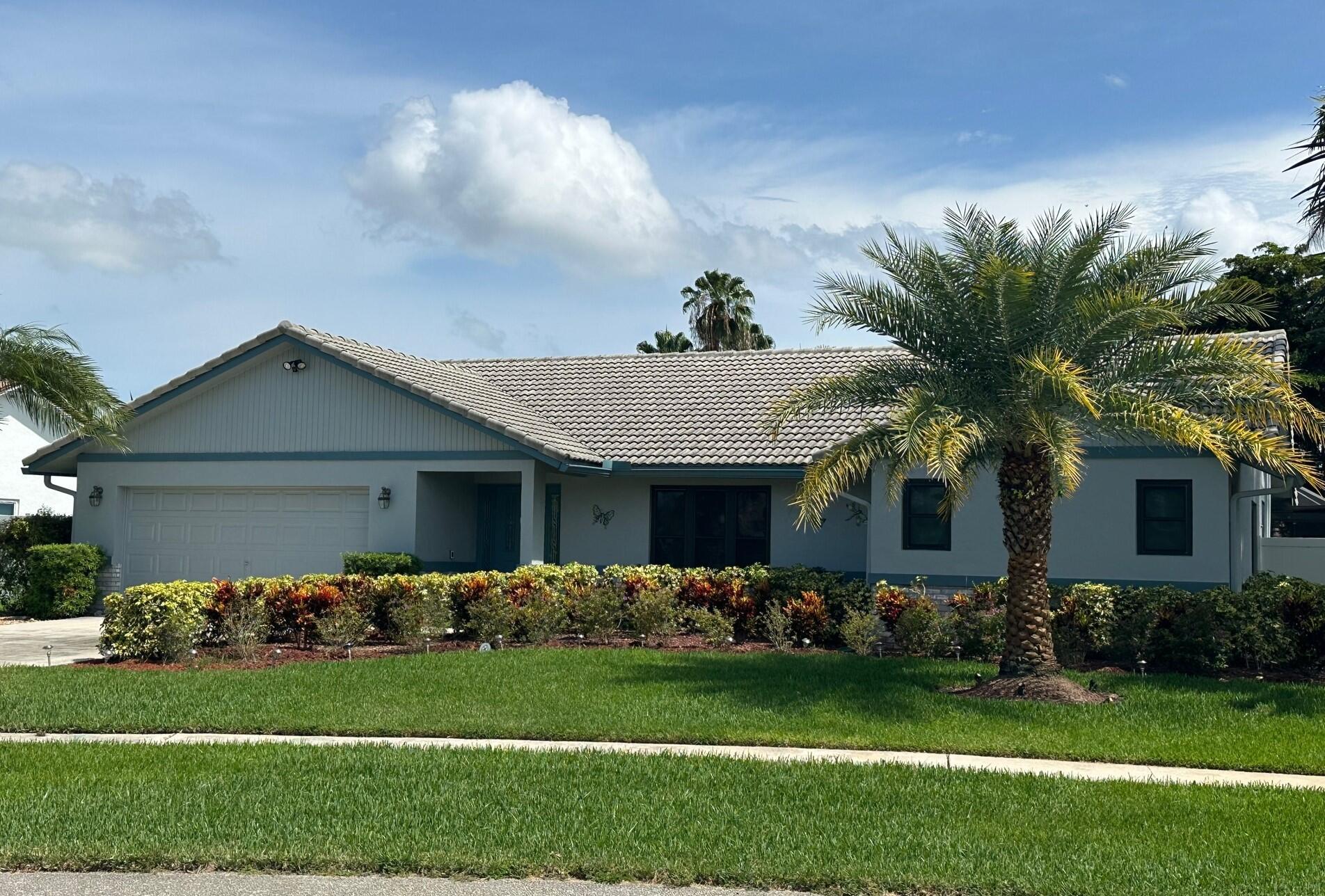 Quaint home in the desirable Estates of Boca Lyons seeking a new family! 4 bedroom, 2 1/2 bathroom, swimming pool and 2 car garage, impact windows and more. Close to restaurants, shopping and houses of worship. Great school system. Hammock Pointe Elementary, Omni Middle and Spanish River High School.
