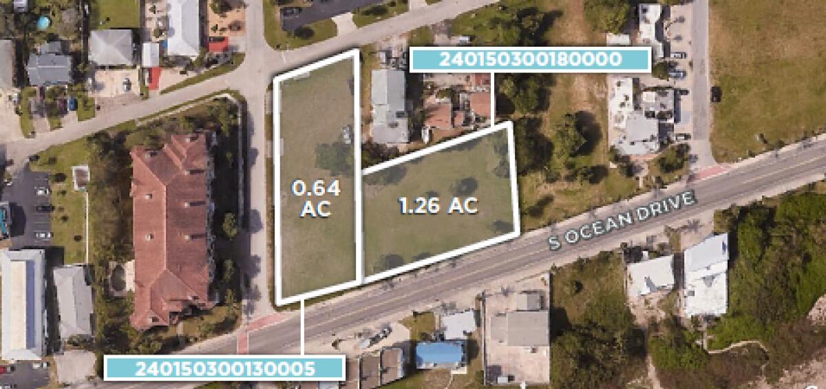 OCEAN VIEW SUBDIVISION REPLAT HOLLEY & MORGAN - Land