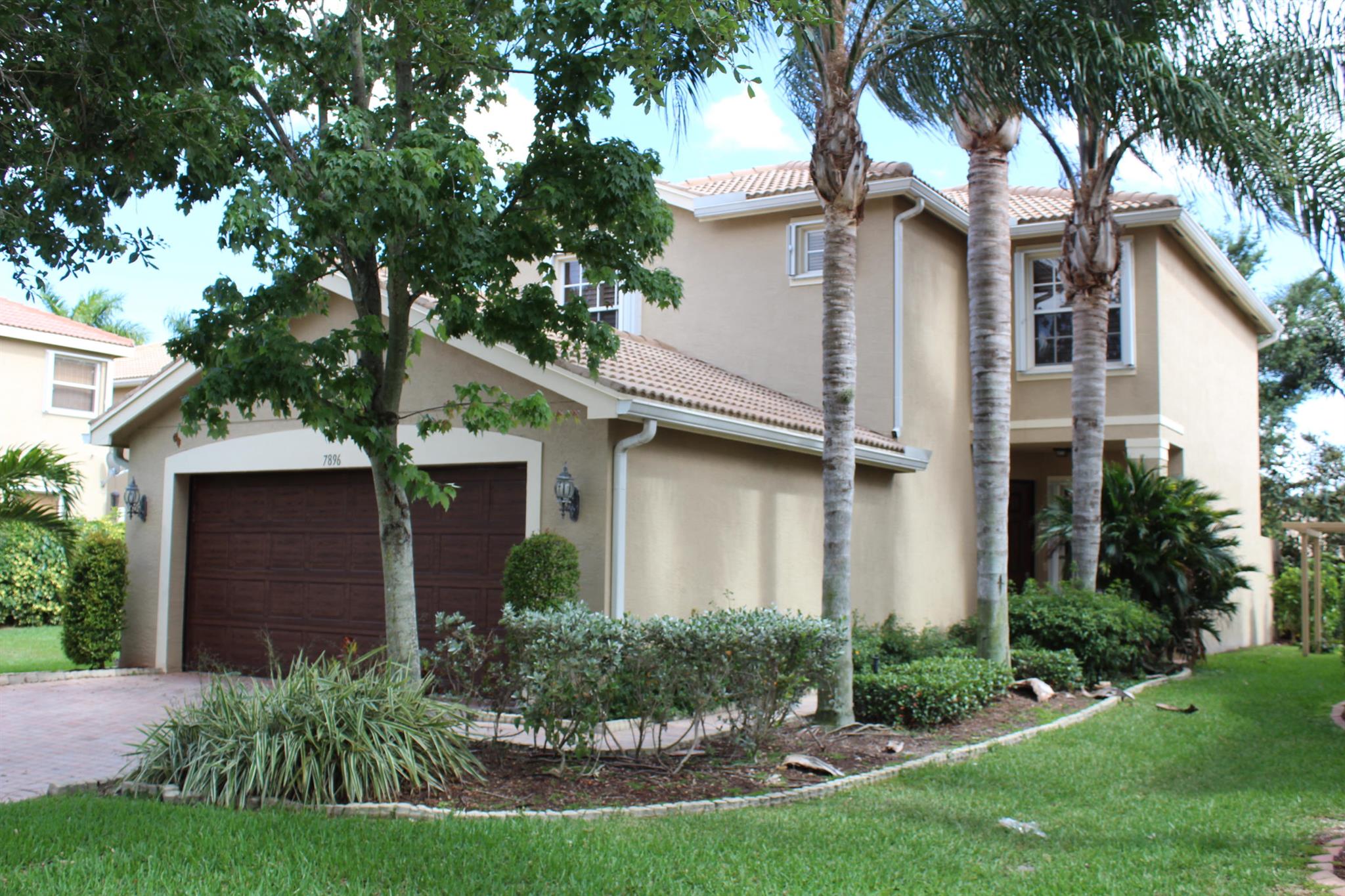 Beautiful lakefront rental available in the highly desirable gated community of Greystone in Boynton Beach! This spacious 4-bedroom, 3-bath single-family home offers a versatile floor plan with one bedroom and full bath on the first level, perfect for guests or a home office, and an expansive upstairs master suite featuring two walk-in closets and a spa-like bath. The home includes a 2-car garage and serene lake views. Greystone is a resort-style community offering a clubhouse with fitness center, large pool, kiddie splash area and playground, basketball, tennis, volleyball, picnic areas, and a community room for parties and events. Ideally located near restaurants, shopping, and easy access to the Florida Turnpike, this rental provides both comfort and convenience.