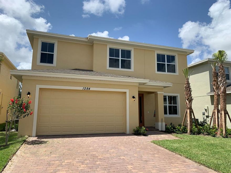 This is a 4 Bedroom with Den and 2-Car Garage, 2-story home. Home offers open Kitchen, Great Room and Dining area. Second Floor offer 4 Bedroom with 3 Full Bath and Loft. For additional information ask your Vizcaya Falls New Home Consultant.