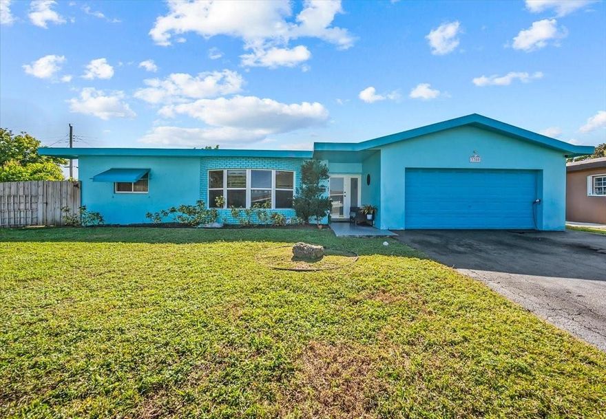 RECENTLY LOWERED MOTIVATED SELLER! No HOA!! Seller willing to give credit for work needed or FIX THEMSELVES! Don't miss out on this beautiful, large corner home featuring 4 bedrooms, 2 bathrooms, with split floor plan and a large back yard with screened patio great for entertaining. This beautiful home offers amazing impact doors AND windows (Hurricane Resistant), 2 car garage with additional space for laundry & storage, a large living room with bay windows, a large kitchen & ceramic counter tops featuring a pass through window to screened patio, automatic sprinkler system with wood fence around the home giving ultimate privacy, & tile flooring throughout with an addition of a beautiful wood floor added to the MasterBed.  Priced to sell, it won't last! Owner occupied-Appt Only