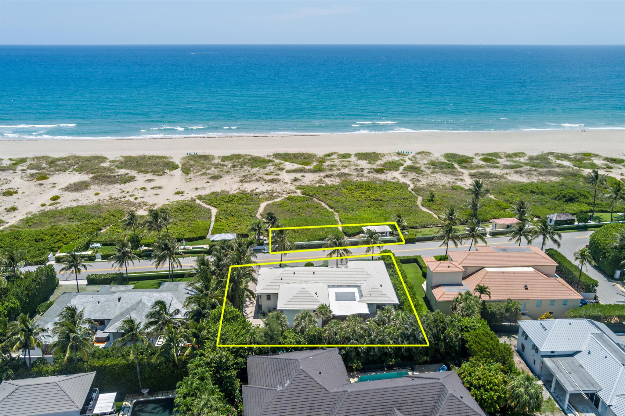 NORTH END OCEAN FRONT: Available for Annual or Seasonal Lease. This 3BR/3.5BA fully renovated home with high end finishes offers sweeping ocean and beach views from all major rooms, (must see to truly appreciate), large rooms, high ceilings, and an abundance of natural light. Includes additional 1BR/ 1BATH attached staff/guest quarters, private beach access, beachfront gazebo, 2 car garage. Can be FURNISHED or UNFURNISHED.
