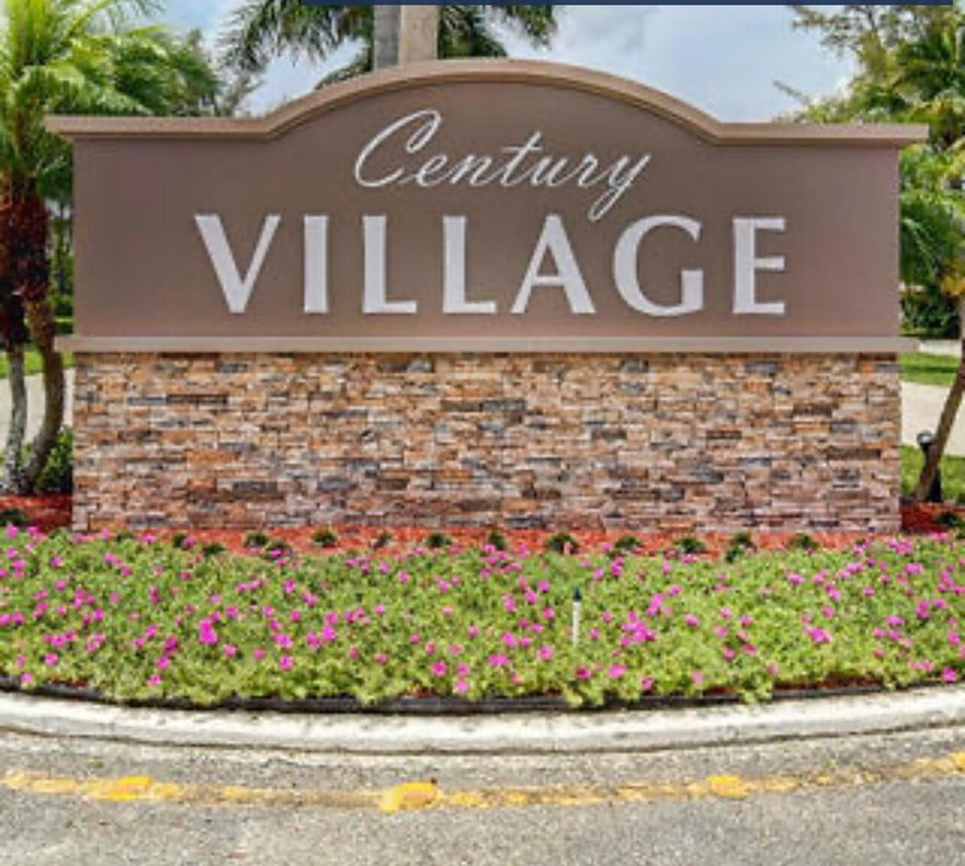 Beautifully kept 1 bedroom 1 bathroom unit in the prime 55+ retirement community of Century Village. Modernized unit with updated kitchen, carpeting and ceramic tiles throughout. Unit can be rented unfurnished for $1400.00 or furnished for $1600.00. Century Village is a great active adult community with many amenities such as a 1000 seat clubroom for movies and shows, indoor and outdoor pool, courtesy bus services, beauty shop, tennis, boating and more. Close to PBI airport, Downtown WPB, restaurants, shops and beaches. Lets make this your home now.