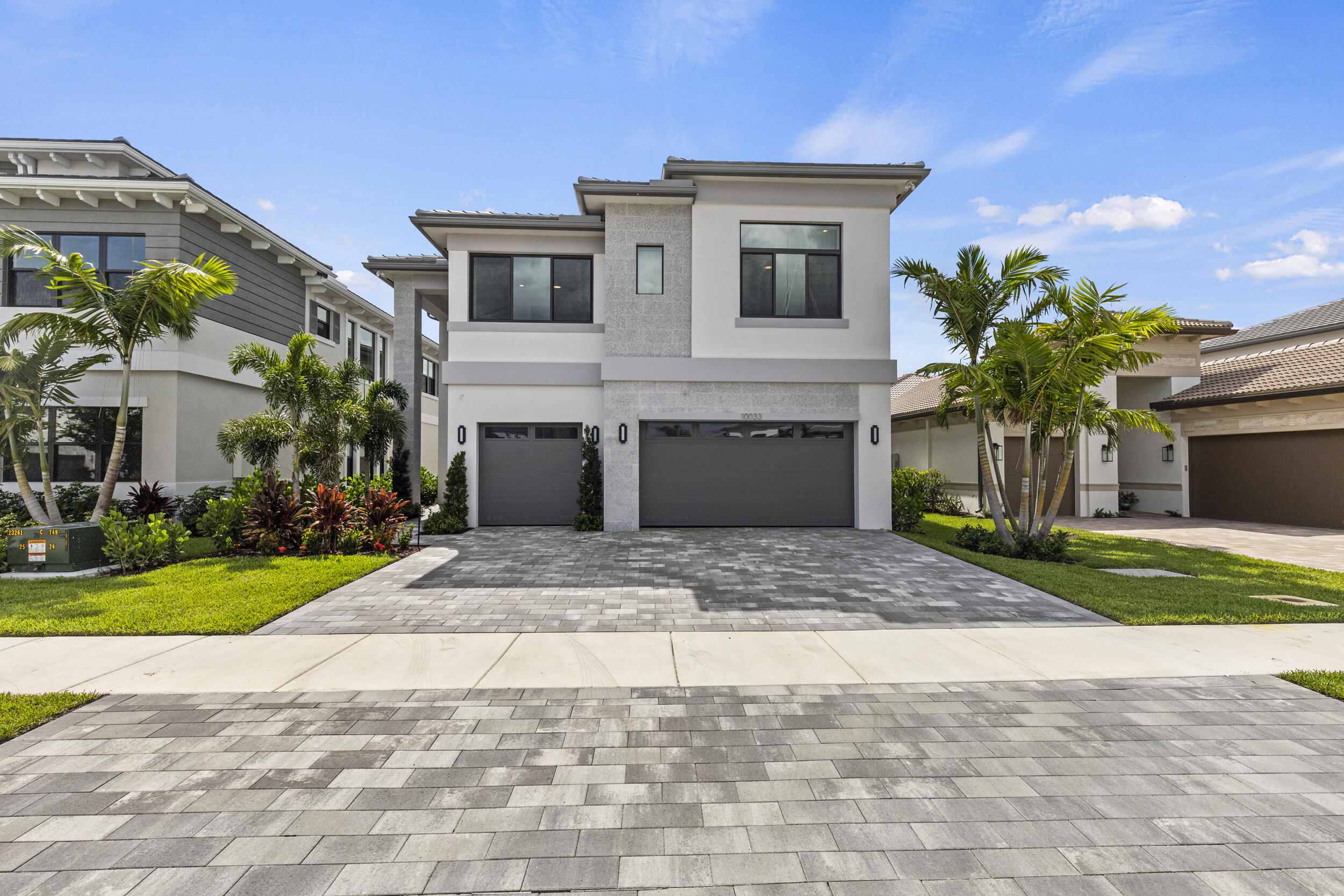 Step into this stunning brand-new 5 BR, 5 Bath home in the heart of the beautiful neighborhood Palm Beach Gardens, complete with a spacious 3-car garage. Every detail is move-in ready , from the whole-house water softener to thoughtfully installed blinds, curtains, and lighting throughout. Enjoy a private balcony with serene lake views, perfect for relaxing or entertaining.Community has many amenities, and they are building a second set of amenities and expected to open by the end of this year. It is closer to the freeway and you are in palm beach gardens.