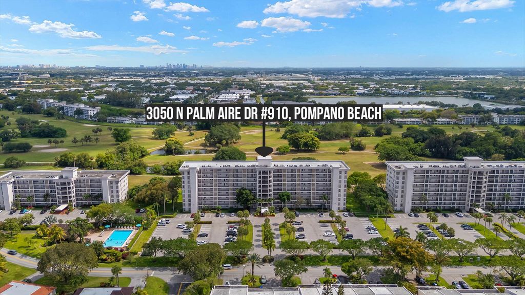 Photo of 3050 N Palm Aire Drive #910, Pompano Beach, FL 33069 (MLS # B26022828)