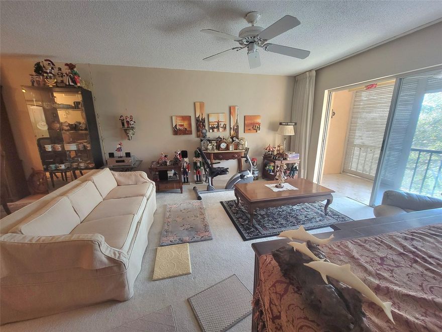 Third floor 1/1.5 unit in a senior 55+ community. Canal view. Newer AC and Water-heater. Centrally located. 20 minutes to the beach or Sawgrass Mall. Mostly original. Unique opportunity for buyer to add his personal touches. Priced accordingly. Extra storage. Lobby secured building. Clubhouse with gym, library and game room. Heated pool and tennis court. Maintenance includes water, fiber optics cable and high-speed internet. No rentals. Foreign Seller. FIRPTA to be signed.