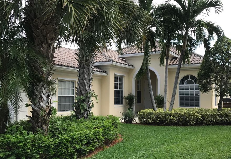 Beautiful Oakmont  model in move in condition. Oversized homesite on quiet cul de sac. Screened patio with lovely lake view. Central vacuum. Community has resort style and lap pools and 6 hydro grid clay tennis courts. Master bathroom has his and her separate bathrooms with adjoining shower. Association paints the exterior of homes. Capital Contribution Fee equal to two months HOA fee due at closing.  HOA fees include full service cable and internet.