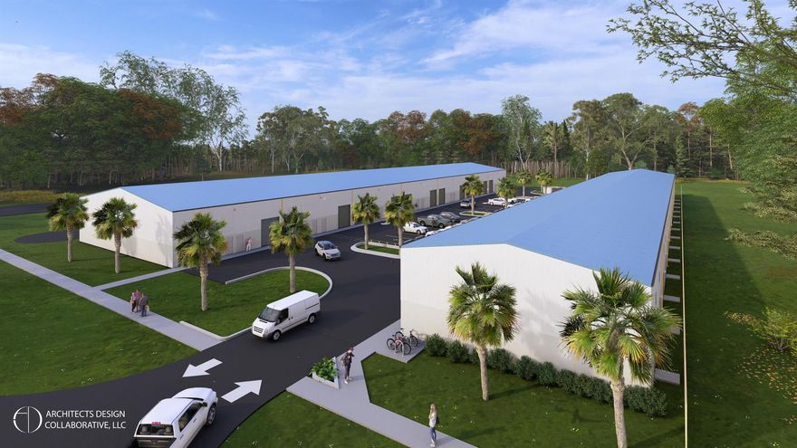 Don't miss this incredible opportunity to lease brand-new commercial and industrial units in the rapidly growing airport area of Fort Pierce. Perfectly positioned with easy access to the airport and all major highways, this location is ideal for businesses looking to expand their reach and visibility. The property features 28 modern units ranging in size from 1,250 to 2,000 square feet, all within a fully fenced lot equipped with surveillance cameras and a spacious parking area to accommodate customers, staff, or company vehicles. Whether you need a single unit or multiple spaces, we offer flexible leasing options--and discounts for multi-unit rentals. Even better, if you lease pre-construction, you'll receive your first month absolutely Free. Secure your spot in one of Fort Pierce's most